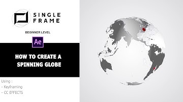 Creating a spinning globe in Adobe Aftereffects