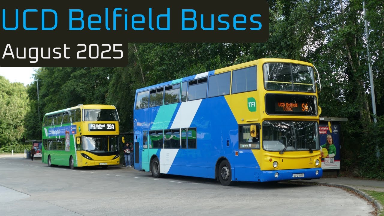UCD Belfield Buses | August 2025