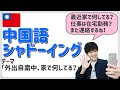 【中国語シャドーイング】最近家で何している？テレビ電話での会話編※例文に注音あり