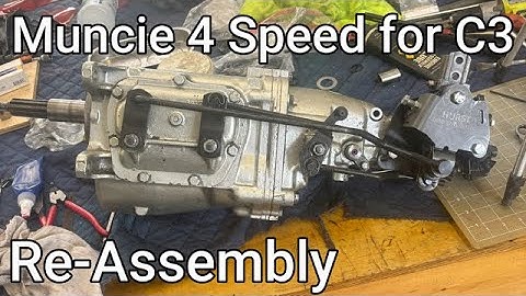 Muncie 4-versnellingsbak opnieuw monteren voor mijn C3 Corvette uit 1971