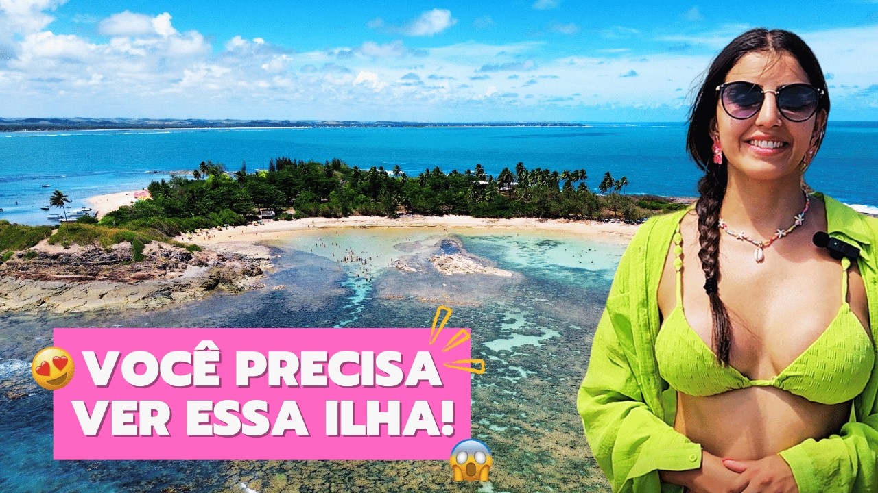 ILHA DE SANTO ALEIXO: UM PARAÍSO ESCONDIDO EM PERNAMBUCO! 🏝️🌊✨