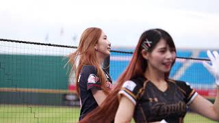 20190721 Lamigo 辣年糕趴 LOTTE GIRLS 趙云涇조윤경 廖建富應援