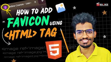 How to Add Favicon using "HTML" Tag? | Beginner