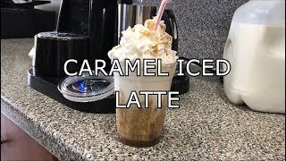 CARAMEL ICED LATTE TUTORIAL - Best Caramel Latte