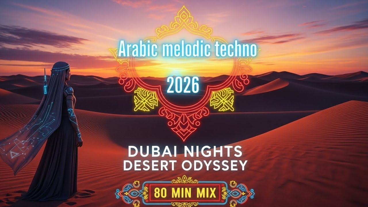 Oriental Deep • Progressive House & Melodic Techno for Driving / Work / Study 80 Min High Energy