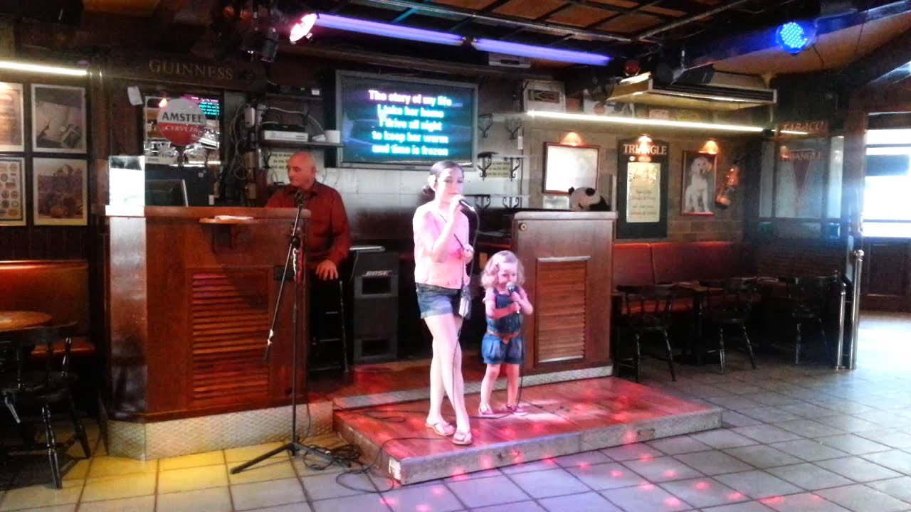 Abi & Lucy Prescott Story of my life, Triangle Pub, Benidorm YouTube