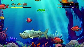 Feeding Frenzy Stage 6 Barracuda Alert!