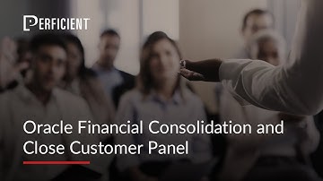 Oracle Financial Consolidation and Close Panel