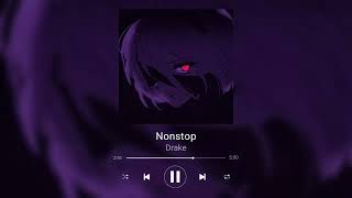 Drake - Nonstop [Sped up/reverb]