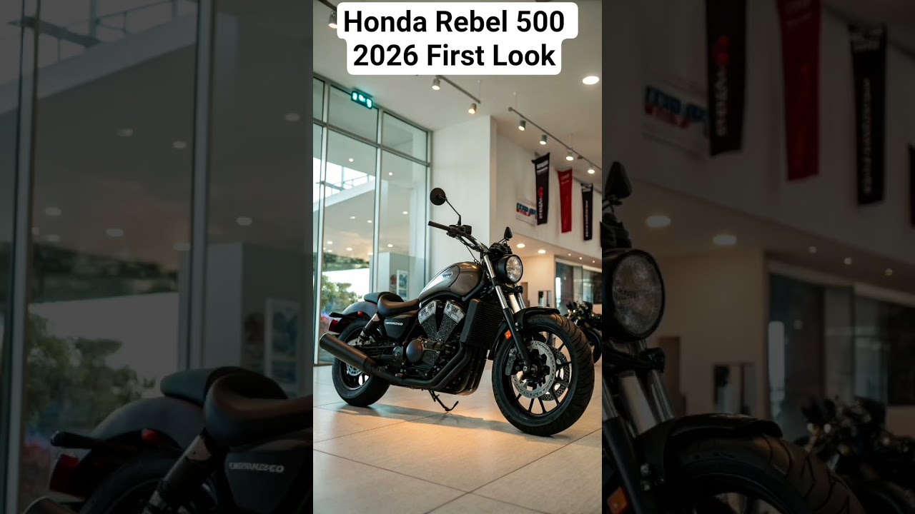 2026 Honda Rebel 500 First Look | Price, Features & Performance Review