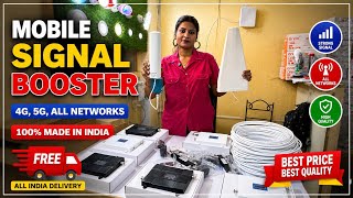 🔥 Best Mobile Signal Booster in Delhi | 4G &amp; 5G Network Booster for Home &amp; Office, Signal Amplifier
