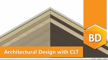 Architectural Design with CLT components [Vertex BD for Cross-Laminated Timber]