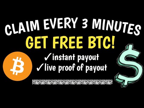 NEW! FREE BTC FAUCETS | CLAIM Up To 25 Satoshi Every 3 Minutes | INSTANT PAYOUT
