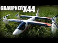 Graupner x44 vtol  test de flite