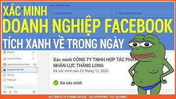 Xác minh doanh nghiệp Facebook | Lê Văn Ca