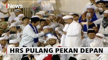 Rizieq Shihab Dikabarkan Akan Pulang 10 November 2020 - iNews Sore 04/11