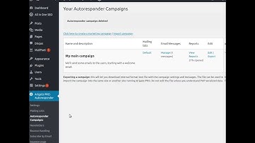 Create a Welcome Message in Arigato PRO Autoresponder for WordPress