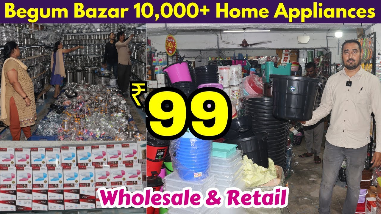10,000+ New Items Added Begum Bazar ₹ 99 Home Appliances Cheapest Ghar
