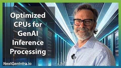 #AIDCNetwork: Optimized CPUs for GenAI Inference Processing