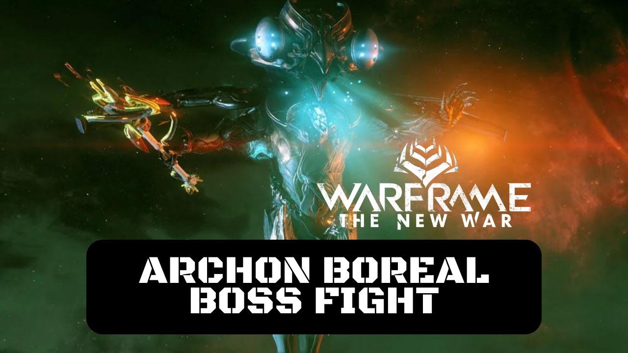 Warframe: The New War Archon Boreal Boss Fight