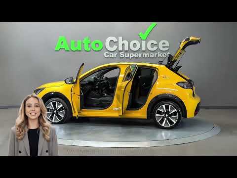 Peugeot E-208 In Yellow