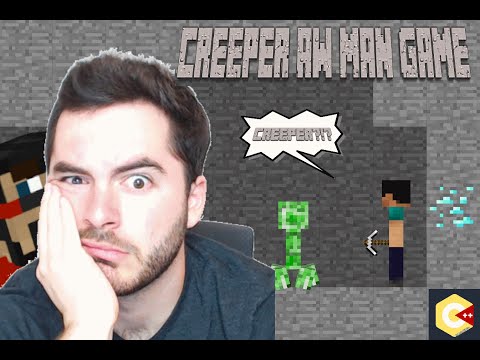 Creeper Aw Man Game (Processing)
