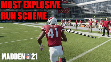 MOST EXPLOSIVE MADDEN 21 RUN SCHEME! NO DEFENSE CAN STOP THIS! MADDEN NFL 21 TIPS