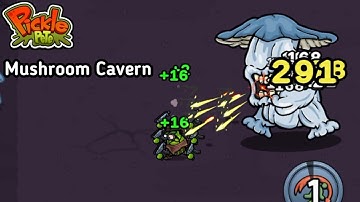 Pickle Pete: Survivor - Gameplay Walkthrough Mushroom Cavern Part 19 (Android, iOS)