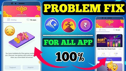 💯ALL PLAYTIME PROBLEM FIX😱|  Playtime Game Not Showing | Per Level Problem | Mbucks  Unlimited Trick