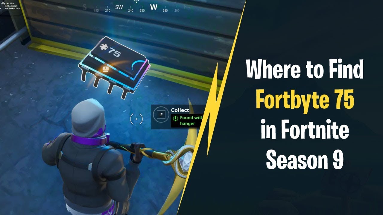Where to Find Fortbyte 75 in Fortnite Season 9