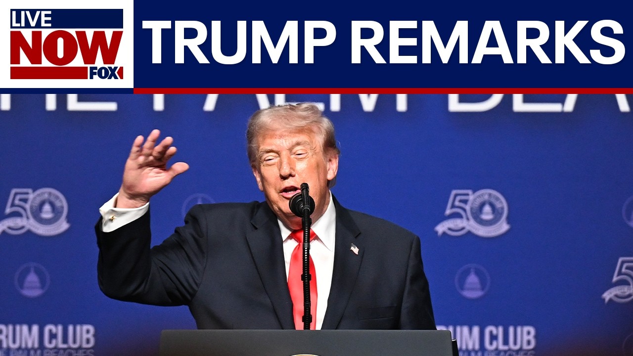 FULL: Trump speaks at Forum Club of the Palm Beaches Dinner