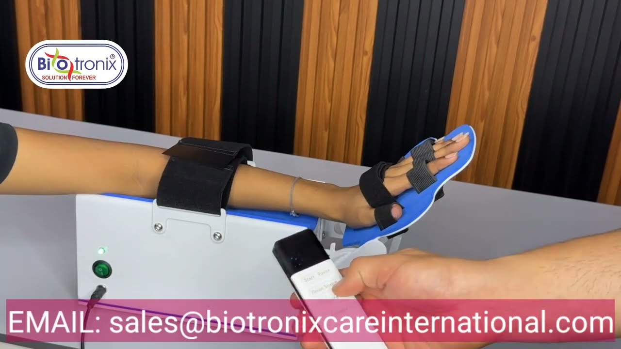 Wrist CPM Machine with Remote-Controlled Settings