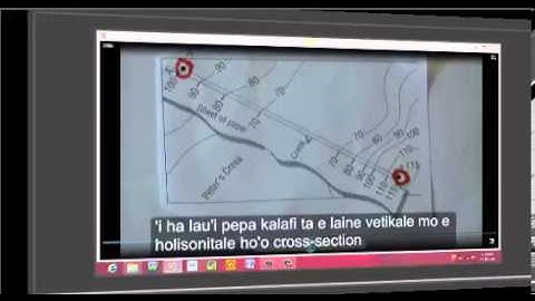 How to draw a cross section