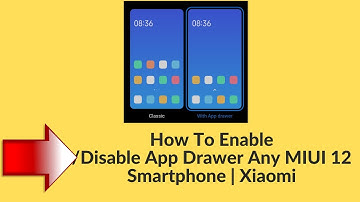 How To Enable/Disable App Drawer Any MIUI 12 Smartphone | Xiaomi