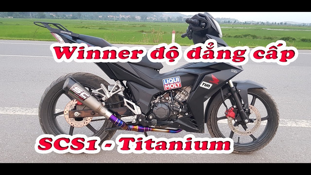 winner độ pô SCS1 Carbon | Cổ bầu hơi Titan | Đẳng cấp... - youtube
