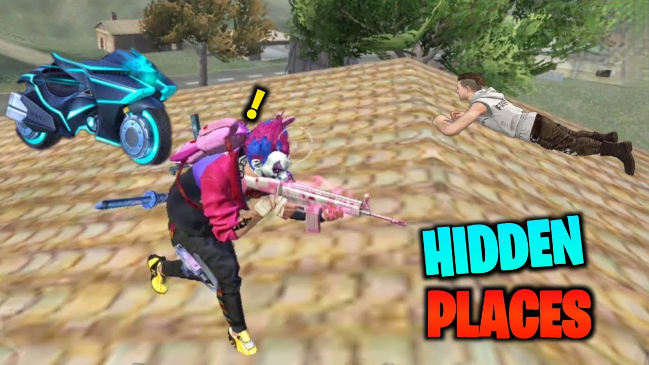 TOP 5 HIDDEN PLACES IN FREE FIRE ||FREE FIRE TAMIL ||RJ ROCK