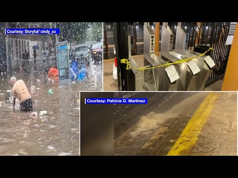 Torrential rain floods subways, wreaks havoc in parts of Tri-State