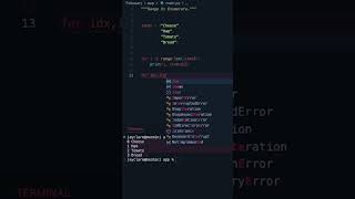 Python 3 |  Enumerate or Range?  #programming #python