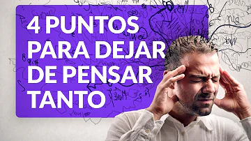 ¿Cómo dejar de pensar demasiado por la noche?