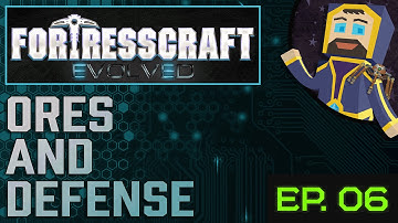 Fortress Craft: Evolved Survival - Episode 6 - Ores and Defense