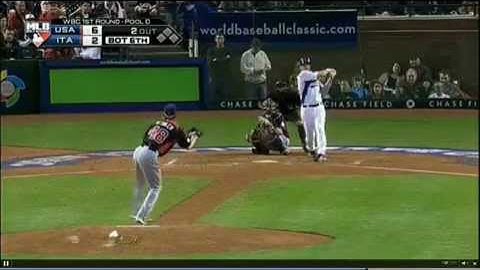 Estados Unidos vs Italia en el Clásico Mundial de Béisbol 2013