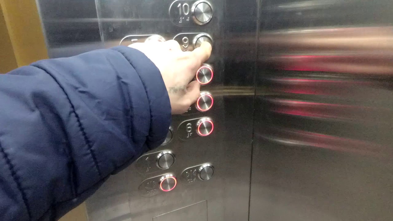 Разнородные заявки по лифтам в понедельник