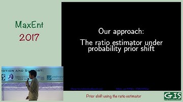 MaxEnt 2017 - Afonso Vaz - Prior shift using the Ratio Estimator