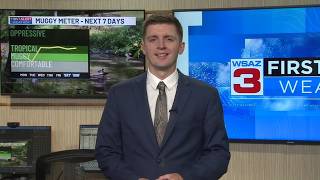 First Alert Weather: Dry ahead of daily rain chances later in the week