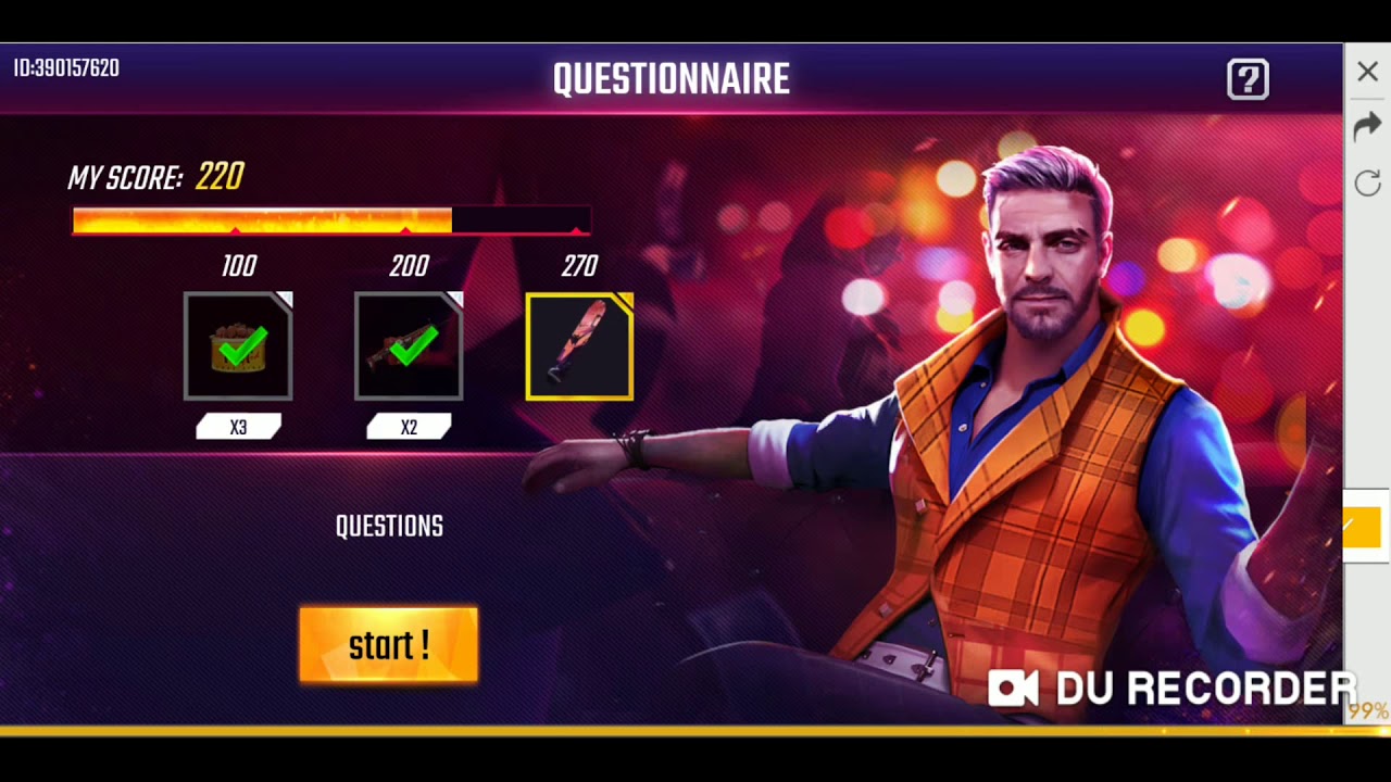 freefire...BLOOD TRIAL ALL ANSWER... NEW EVENT FREE BACKPACK