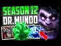 How to Play DR.MUNDO & CARRY for Beginners Season 12 + Best Build/Runes - Mundo League of Legends
