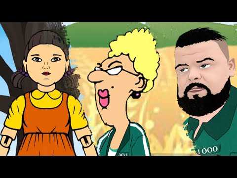     الاستاذة و بيلو في لعبة ضوء اخضر احمر