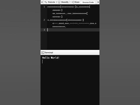 Deciphering Brainf**k: The Esoteric Programming Language #facts #coding ...