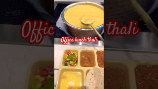 Office lunch thali 💞 #jaimatadii #food #trending #viral