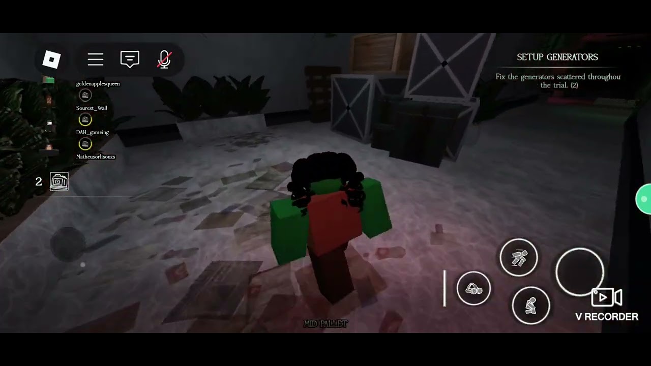 playing roblox: murderthon 